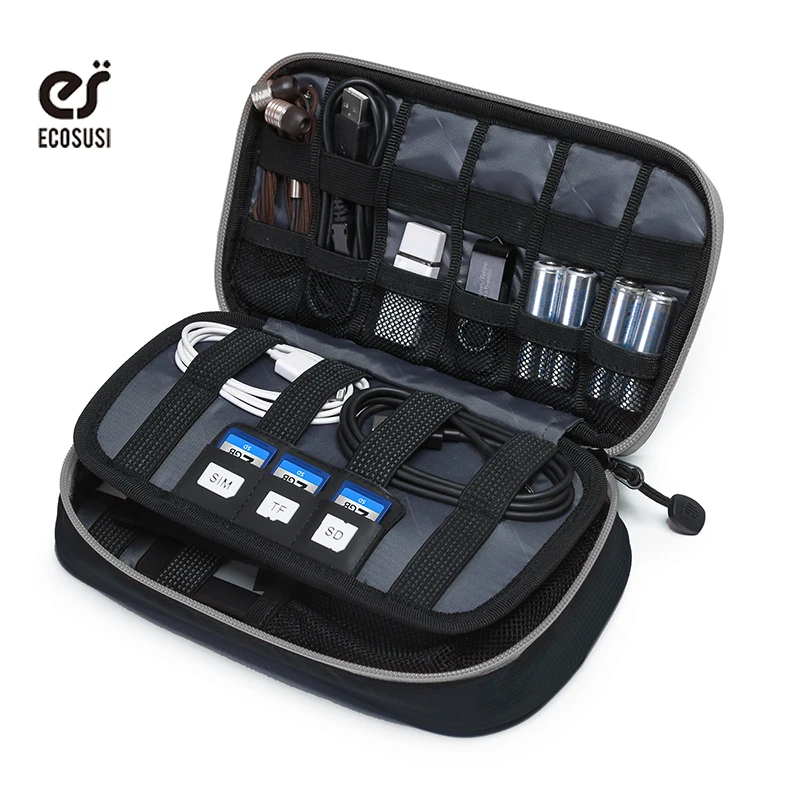 ecosusi Portable Electronic Accessories Bag For iPhone Earphone Data Cable SD Card USB To Travel In Travel
ecosusi Portable Electronic Accessories Bag For iPhone Earphone Data Cable SD Card USB To Travel In Travel