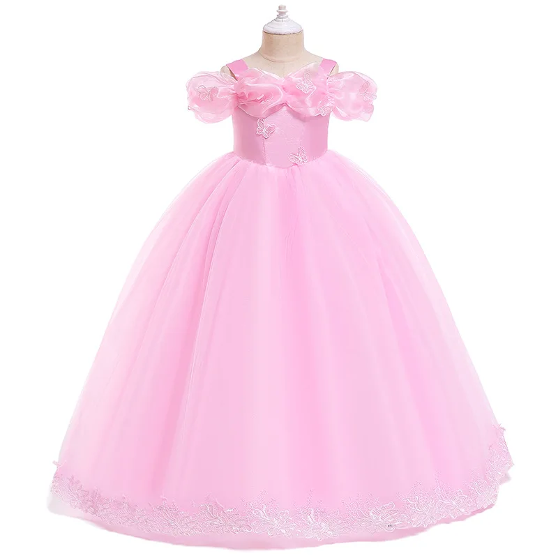 Pure Mesh Princess Dress Fantastic Summer V-neck Ball Gown Dress Pure Pink Blue Silk Littele Girls Skirt Wedding Party
Pure Mesh Princess Dress Fantastic Summer V-neck Ball Gown Dress Pure Pink Blue Silk Littele Girls Skirt Wedding Party
