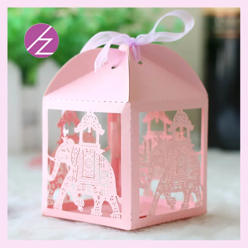 50pcs Chic Laser Cut Carved Elephant Pattern Romantic Wedding Party Decorations Box Wedding Favor Candy Gift Box
50pcs Chic Laser Cut Carved Elephant Pattern Romantic Wedding Party Decorations Box Wedding Favor Candy Gift Box