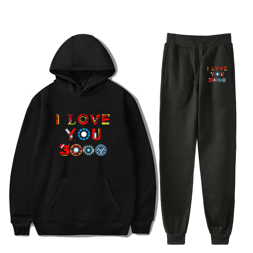 I Love You 3000 Fashion Printed Two Piece Set Women/Men Long Sleeve Hoodies+Jogger Pants Hot Sale Casual Streetwear Clothes 2019
I Love You 3000 Fashion Printed Two Piece Set Women/Men Long Sleeve Hoodies+Jogger Pants Hot Sale Casual Streetwear Clothes 2019