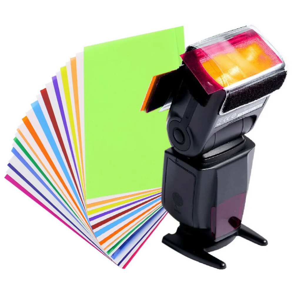 12 Pieces Color Card for Strobist Flash Gel Filter Color Balance with Rubber Band Filter Holder Diffuser Lighting
12 Pieces Color Card for Strobist Flash Gel Filter Color Balance with Rubber Band Filter Holder Diffuser Lighting