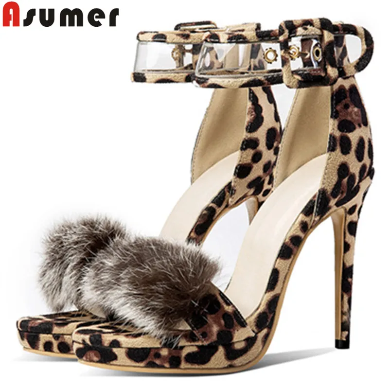 ASUMER plus size 34-47 summer new shoes womab buckle prom women shoes super high heels shoes platform sexy Leopard Print sandals
ASUMER plus size 34-47 summer new shoes womab buckle prom women shoes super high heels shoes platform sexy Leopard Print sandals