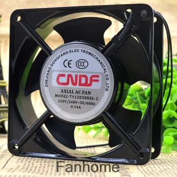 For new CNDF TA12038HSL-2 AC220V 12CM 12038 AC fan 
For new CNDF TA12038HSL-2 AC220V 12CM 12038 AC fan