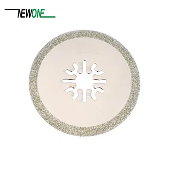 NEWONE 63mm Diamond circle oscillating multitool saw blade fit for most brands of renovator power tools as Fein, Bosch
NEWONE 63mm Diamond circle oscillating multitool saw blade fit for most brands of renovator power tools as Fein, Bosch