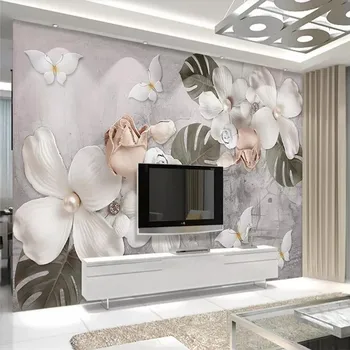 Three-dimensional white four-petal pearl flower wall professional production murals wholesale wallpaper murals custom photo wall
Three-dimensional white four-petal pearl flower wall professional production murals wholesale wallpaper murals custom photo wall