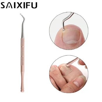 Rose Gold Toe Nail Correction Lifter Clean Nail Cuticle Pusher Double Side Finger Nail Spoon Pusher Manicure Foot Nail Care QT12
Rose Gold Toe Nail Correction Lifter Clean Nail Cuticle Pusher Double Side Finger Nail Spoon Pusher Manicure Foot Nail Care QT12