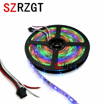 5M 12V WS2811 Addressable RGB Pixel LED Strip White PCB 30LED/M, 1 External 2811 ic Control 3 LEDs, 5050 SMD IP65 Waterproof
5M 12V WS2811 Addressable RGB Pixel LED Strip White PCB 30LED/M, 1 External 2811 ic Control 3 LEDs, 5050 SMD IP65 Waterproof