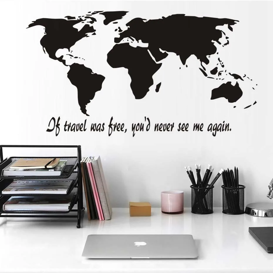 Adhesive Wall Art high quality vinyl wall art map promotion-shop for high quality Adhesive Wall Art high quality vinyl wall art map promotion-shop for high quality