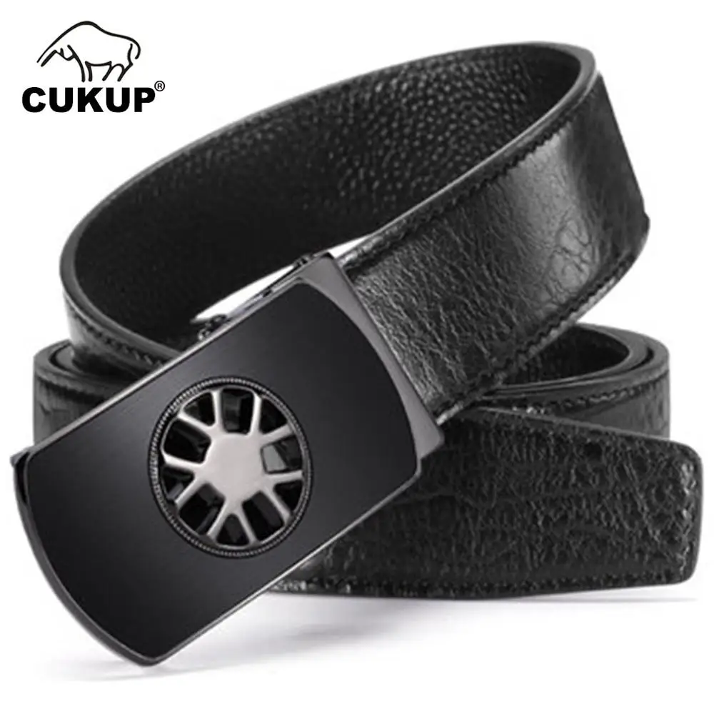 CUKUP Design Fashion Crocodile Pattern Belt Pants Accessories for Men Unique Hollowd Geometric Automatic Buckle Metal ZDCK173
CUKUP Design Fashion Crocodile Pattern Belt Pants Accessories for Men Unique Hollowd Geometric Automatic Buckle Metal ZDCK173