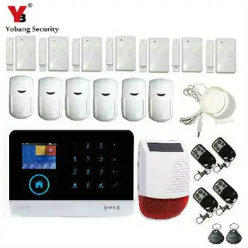 YobangSecurity English Dutch Voice WiFi 3G WCDMA Intruder Alarm System Android IOS App Smart Home Outdoor Waterproof Solar Siren
YobangSecurity English Dutch Voice WiFi 3G WCDMA Intruder Alarm System Android IOS App Smart Home Outdoor Waterproof Solar Siren