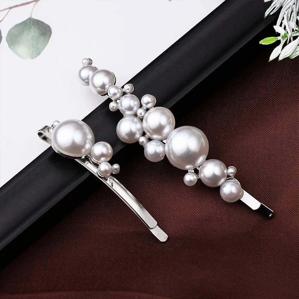 2019 New Women Imitiation Pearl Flower Hairpins Hair Clips Hair Accessories for Women Metal Silver Color Hair Clips Hairgrip
2019 New Women Imitiation Pearl Flower Hairpins Hair Clips Hair Accessories for Women Metal Silver Color Hair Clips Hairgrip