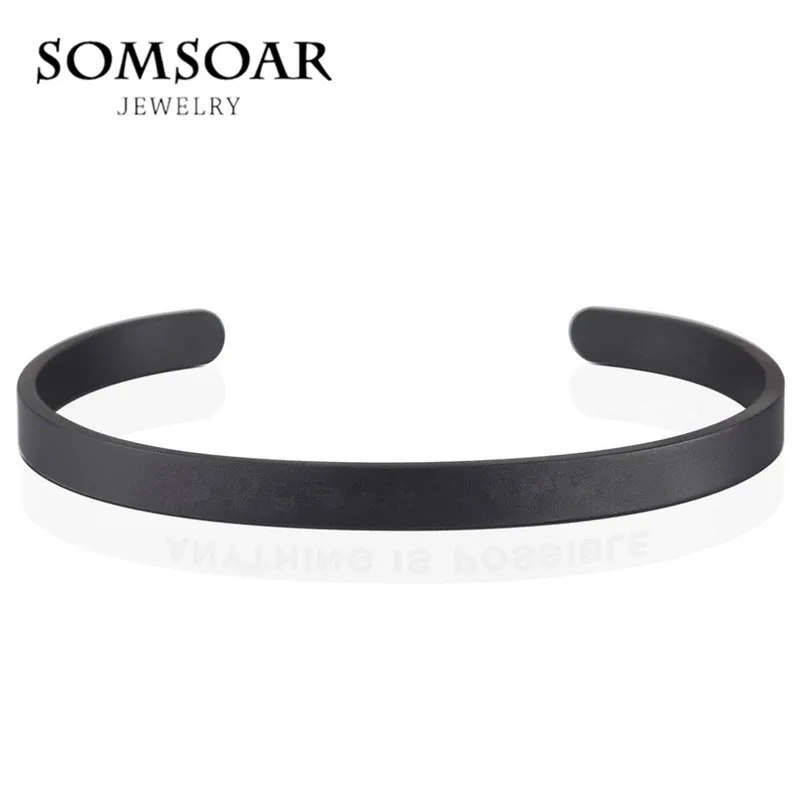 Wholesale Black Color 3mm,5mm,7mm Wide Personalization Stamped Mantra Bangle can Engraved meaningful words as Gift for men
Wholesale Black Color 3mm,5mm,7mm Wide Personalization Stamped Mantra Bangle can Engraved meaningful words as Gift for men