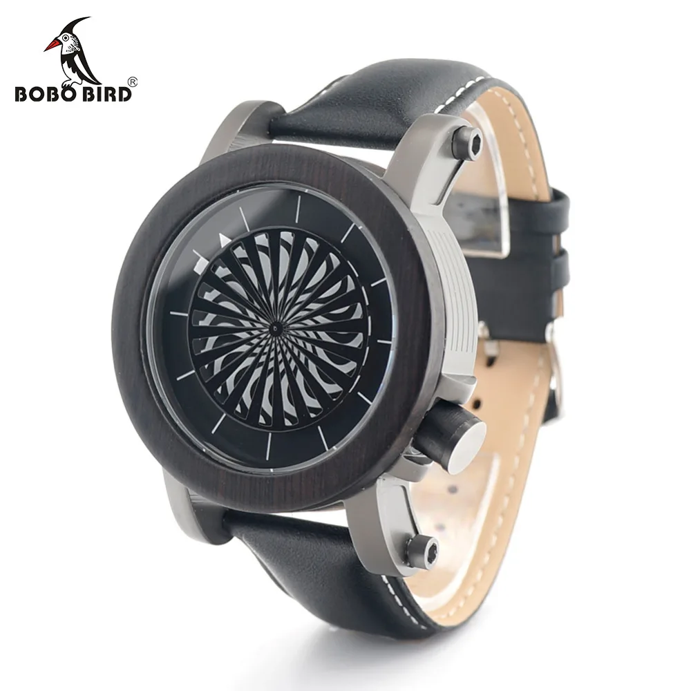 BOBO BIRD LM20 Luxury Vintage Mechanical Watches Men Leather Strap Flywheel Turntable Dial Uomo Orologio with Wooden Bezel
BOBO BIRD LM20 Luxury Vintage Mechanical Watches Men Leather Strap Flywheel Turntable Dial Uomo Orologio with Wooden Bezel