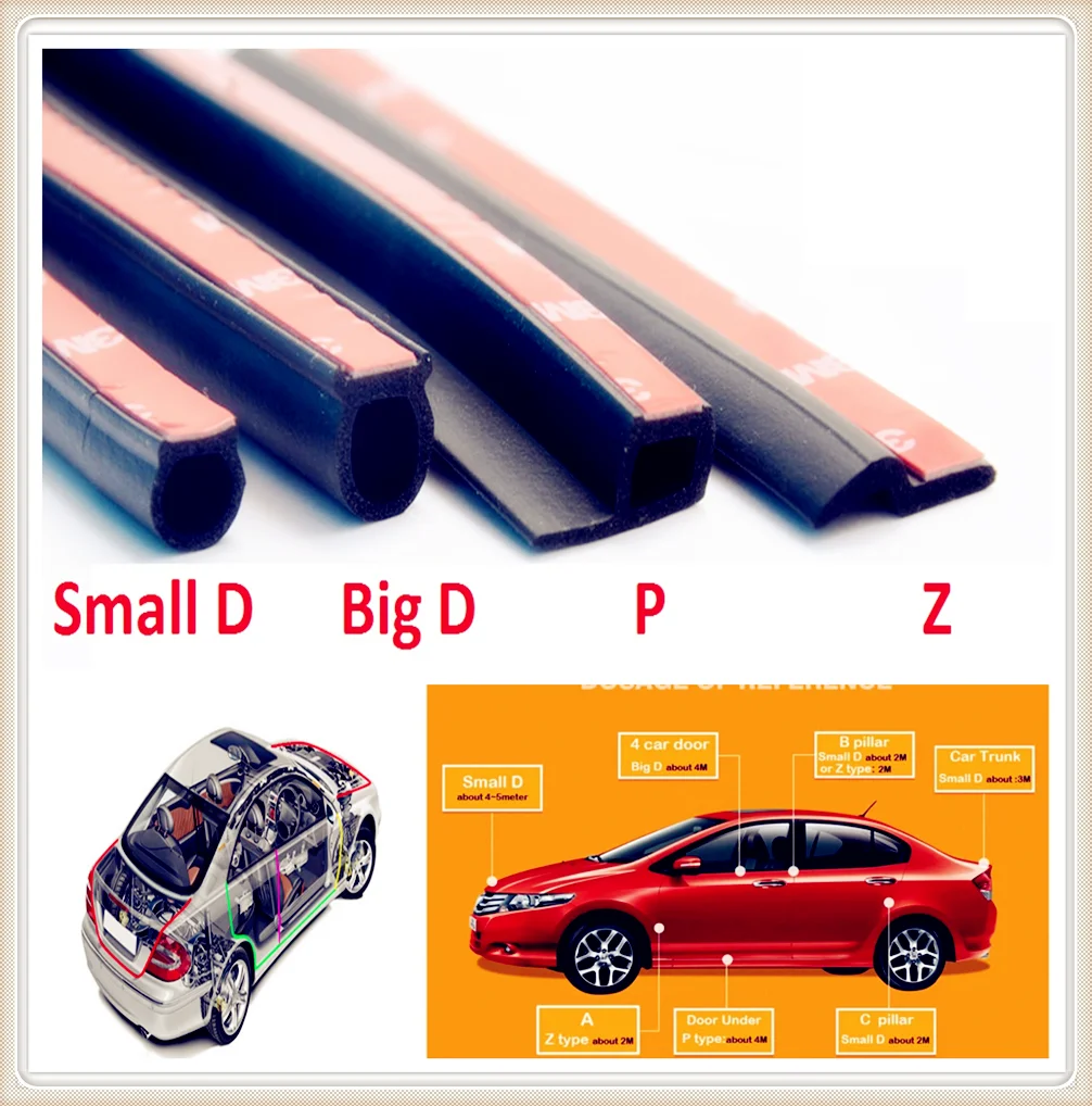 Car Rubber Insulation Door Sealing Strip for Ford Taurus Mondeo Galaxy Falcon Everest S-MAX Escort Fusion Focus F-150 C-MAX
Car Rubber Insulation Door Sealing Strip for Ford Taurus Mondeo Galaxy Falcon Everest S-MAX Escort Fusion Focus F-150 C-MAX