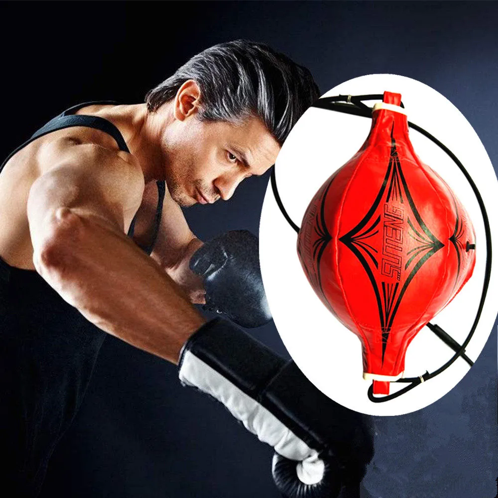 training kickboxing Ball red blue Leather Boxing Ball Speed Dodge Ball Double End Boxing Sports Punch Bag Workout
training kickboxing Ball red blue Leather Boxing Ball Speed Dodge Ball Double End Boxing Sports Punch Bag Workout