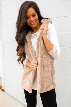 Women's Hooded Velvet Vest Sleeveless Winter Warm Jacket Hooded Waistcoat Double Sided Velvet Lady Casual Fashion Clothing
Women's Hooded Velvet Vest Sleeveless Winter Warm Jacket Hooded Waistcoat Double Sided Velvet Lady Casual Fashion Clothing