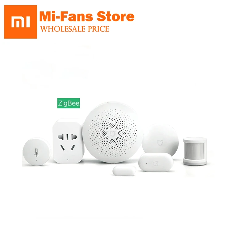 Xiaomi Smart Home Kit Mijia Gateway Door Window Human Body Sensor Temperature Humidity Sensor Wireless Switch Zigbee Socket D5
Xiaomi Smart Home Kit Mijia Gateway Door Window Human Body Sensor Temperature Humidity Sensor Wireless Switch Zigbee Socket D5