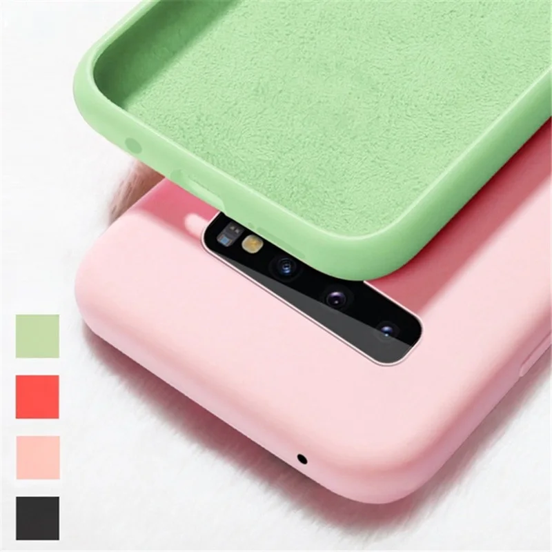 Original Liquid Silicone Case For Samsung Galaxy S10 S8 S9 Plus S10e A50 A70 Soft Case Shockproof Full Protective Phone Cover
Original Liquid Silicone Case For Samsung Galaxy S10 S8 S9 Plus S10e A50 A70 Soft Case Shockproof Full Protective Phone Cover