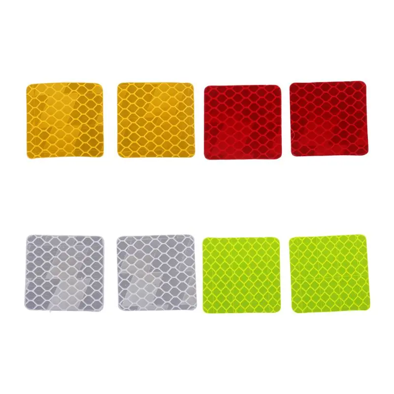 2 Pcs Square Shape Reflective Warning Strip Tape Car Bumper Reflective Strips Secure Reflector Stickers Decals Car Styling
2 Pcs Square Shape Reflective Warning Strip Tape Car Bumper Reflective Strips Secure Reflector Stickers Decals Car Styling