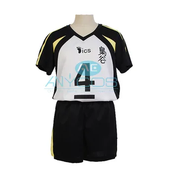 Haikyu! Fukurodani Academy Captain Kotaro Bokuto Uniform Jersey High School #4 Uniform Men Boys Sports Jerseys Cosplay Costume
Haikyu! Fukurodani Academy Captain Kotaro Bokuto Uniform Jersey High School #4 Uniform Men Boys Sports Jerseys Cosplay Costume