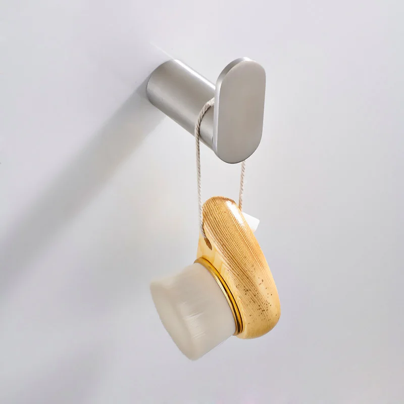 Bathroom Accessories Robe Hook Solid Brushed Stainless Steel Towel Coat Metal Wall Hooks Hat Hanger
Bathroom Accessories Robe Hook Solid Brushed Stainless Steel Towel Coat Metal Wall Hooks Hat Hanger