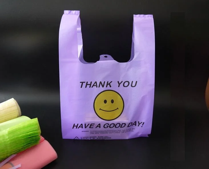 200 шт. зеленая пластиковая сумка для покупок прозрачная пластиковые пакеты