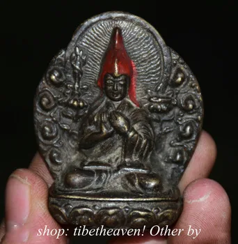 Christmas 2.4" Rare Old Tibet Bronze Painting Je Tsongkhapa Tsong-Kha-Pa Guru Pendant Halloween
Christmas 2.4" Rare Old Tibet Bronze Painting Je Tsongkhapa Tsong-Kha-Pa Guru Pendant Halloween