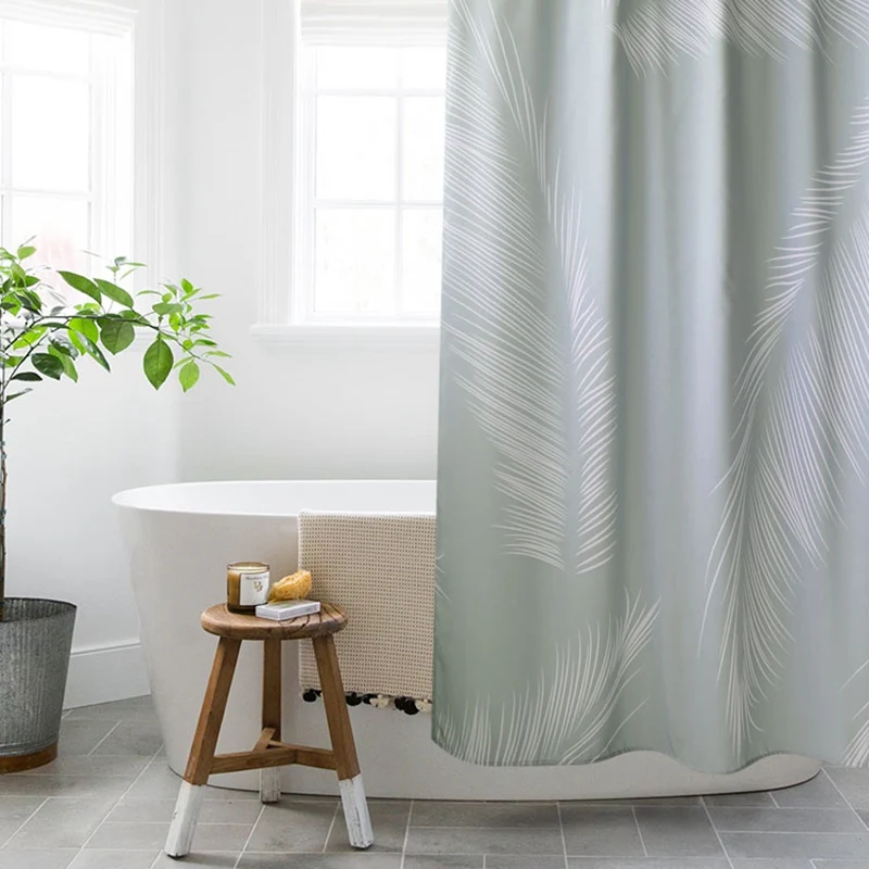 LIANGQI Imitation linen shower curtain Nordic bathroom partition Waterproof Thicken High quality Bathing tools Home Decoration
LIANGQI Imitation linen shower curtain Nordic bathroom partition Waterproof Thicken High quality Bathing tools Home Decoration