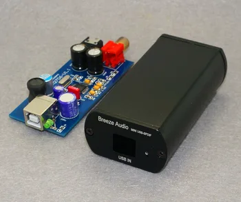 breeze audio PCM2706 USB DAC sound card amp module low noise USB DAC decoder Support WINXP WIN7 WIN8 32bit-64bit
breeze audio PCM2706 USB DAC sound card amp module low noise USB DAC decoder Support WINXP WIN7 WIN8 32bit-64bit