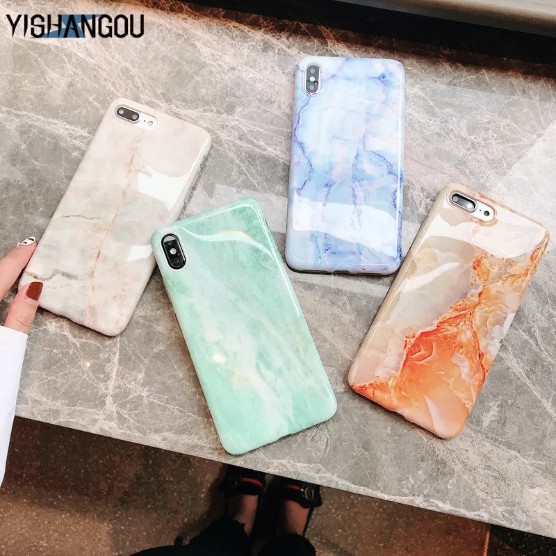 YISHANGOU Phone Cases For iPhone XS Max Xr Fashion Marble IMD Painted Case For iPhone X 7 8 6 6S Plus Soft Silicone Back Cover
YISHANGOU Phone Cases For iPhone XS Max Xr Fashion Marble IMD Painted Case For iPhone X 7 8 6 6S Plus Soft Silicone Back Cover