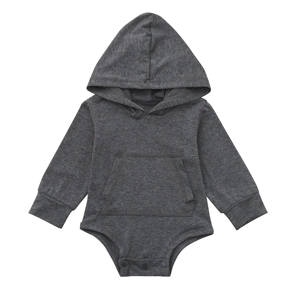 Infant Baby Boys Girls Long Sleeve Solid Hoodie Jumpsuit newborn romper Spring Autumn Clothes Baby Jumpsuit for kid Drosphipping
Infant Baby Boys Girls Long Sleeve Solid Hoodie Jumpsuit newborn romper Spring Autumn Clothes Baby Jumpsuit for kid Drosphipping