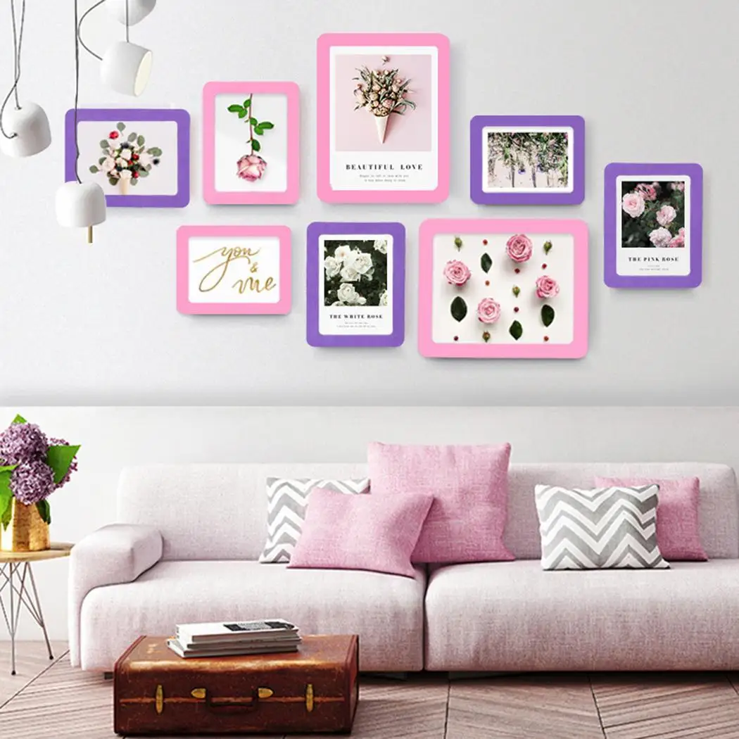 Creative Photo Frame Photo Wall Modern Indoor Square Single-layer Photo Frame Yellow, Red, Pink, Blue
Creative Photo Frame Photo Wall Modern Indoor Square Single-layer Photo Frame Yellow, Red, Pink, Blue
