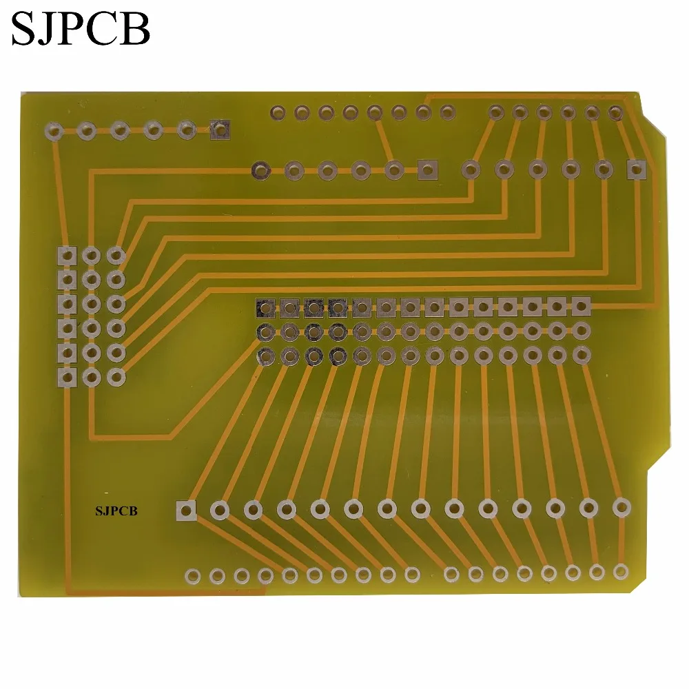 SJPCB Manufacturer Yellow Solder Mask Black Silkscreen No Extra Charge For Color Printed Circuit Board Quick Delivery Time
SJPCB Manufacturer Yellow Solder Mask Black Silkscreen No Extra Charge For Color Printed Circuit Board Quick Delivery Time