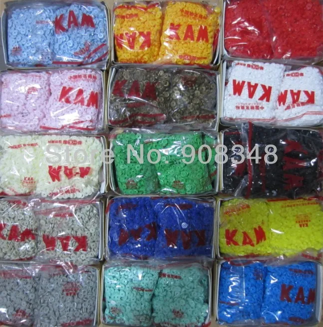 T3 KAM PLASTIC SNAPS FASTENER RESIN SNAP BUTTONS , 1000 Snaps /Color + 1pc KAM SNAPS PLIER
T3 KAM PLASTIC SNAPS FASTENER RESIN SNAP BUTTONS , 1000 Snaps /Color + 1pc KAM SNAPS PLIER
