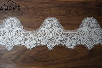 20CM delicate Quality top end lace Scallop wedding veils sewing Eyelash lace trimming 15 meters/5 pieces 1 lot
20CM delicate Quality top end lace Scallop wedding veils sewing Eyelash lace trimming 15 meters/5 pieces 1 lot