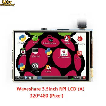 3.5inch RPi LCD (A) 320*480 TFT Resistive Touch Screen Panel SPI Interface for all Raspberry pi
3.5inch RPi LCD (A) 320*480 TFT Resistive Touch Screen Panel SPI Interface for all Raspberry pi