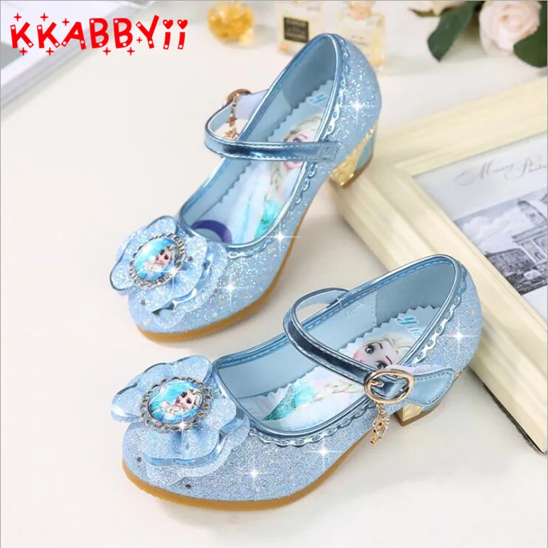New Girls Sandals Elsa Princess Shoes Elegant Dance Party Wedding Shoes Chaussure Enfants Blue Pink Violet EU 24-36
New Girls Sandals Elsa Princess Shoes Elegant Dance Party Wedding Shoes Chaussure Enfants Blue Pink Violet EU 24-36