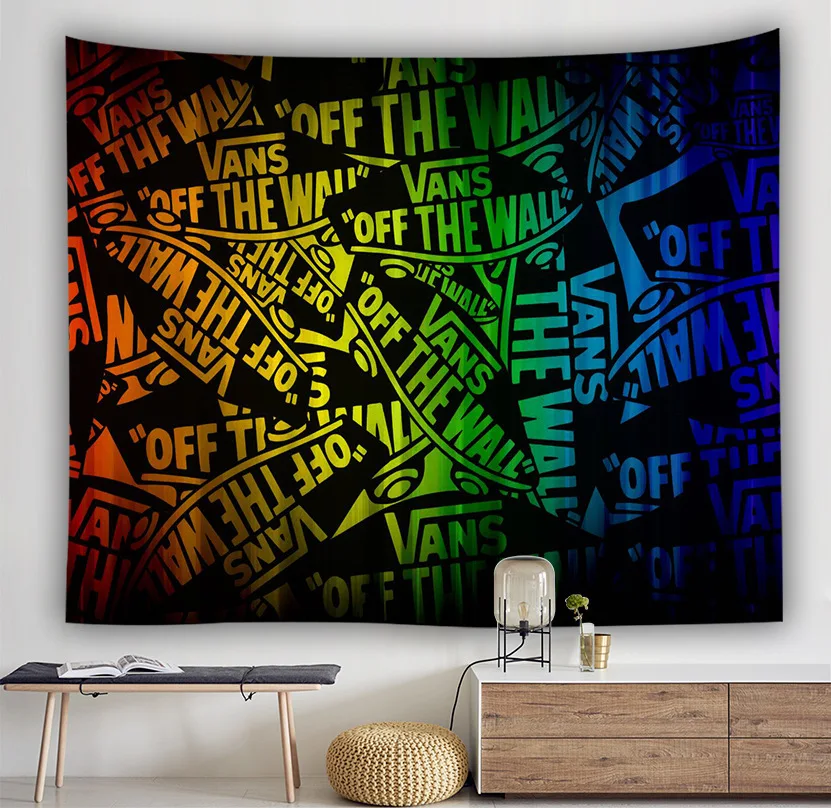 vans off the wall tapestry