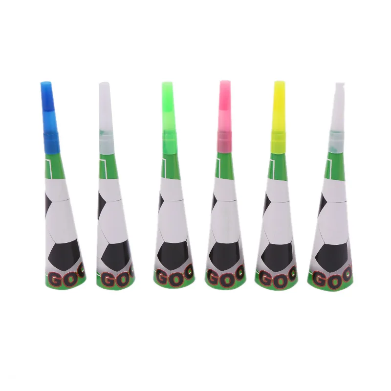 6pcs/lot hot Cartoon football theme Party Decoration horn Noise Maker baby shower boys easter wedding decor birthday Supplies
6pcs/lot hot Cartoon football theme Party Decoration horn Noise Maker baby shower boys easter wedding decor birthday Supplies