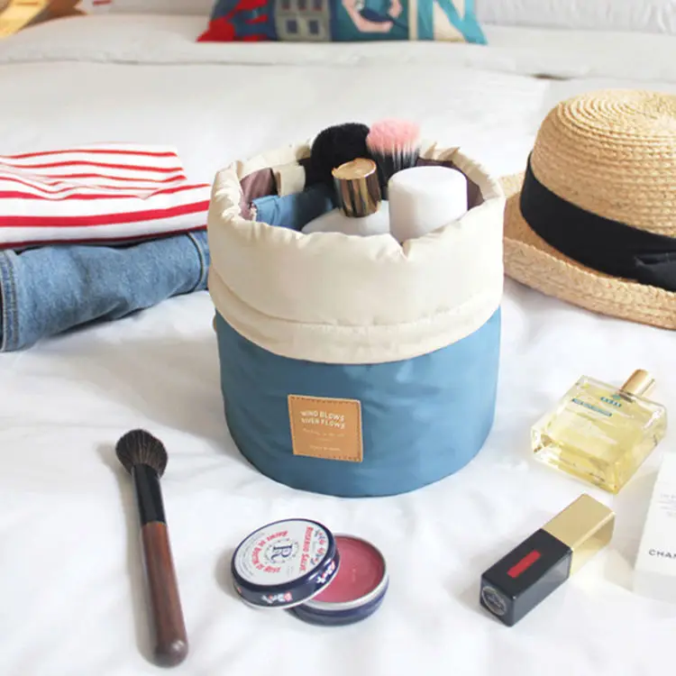 waterproof Makeup Bag Pencil Case Barrel Shaped Travel Cosmetic Bag Case Women Multifunction Pouch Toiletry Zip Wash Organizer
waterproof Makeup Bag Pencil Case Barrel Shaped Travel Cosmetic Bag Case Women Multifunction Pouch Toiletry Zip Wash Organizer