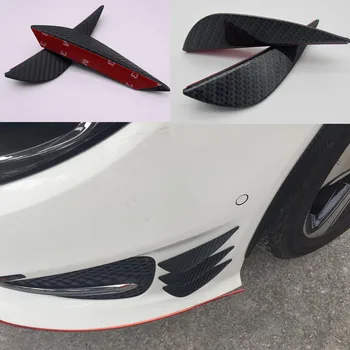 Universal Auto Car Bumper Moulding Decorative Fins Canards Front Sticker Splitter 4pcs/set car sticker bupmer spoiler 
Universal Auto Car Bumper Moulding Decorative Fins Canards Front Sticker Splitter 4pcs/set car sticker bupmer spoiler