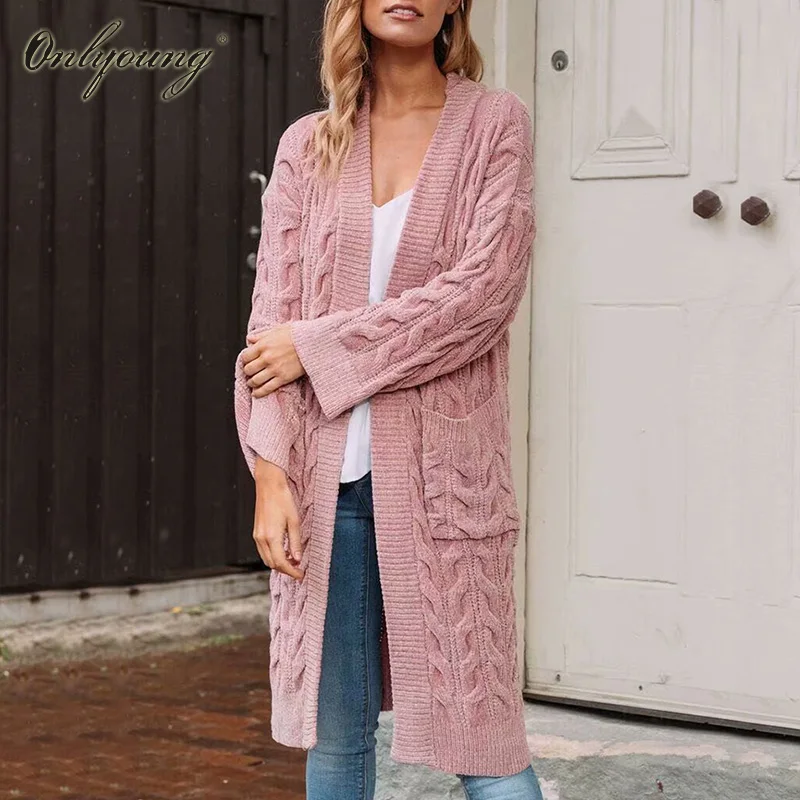 Onlyoung 2019 Autumn Winter Women Long Knitted Cardigan Velvet Casual Christmas Jumper Thick Warm Pink Female Sweater Cardigan
Onlyoung 2019 Autumn Winter Women Long Knitted Cardigan Velvet Casual Christmas Jumper Thick Warm Pink Female Sweater Cardigan