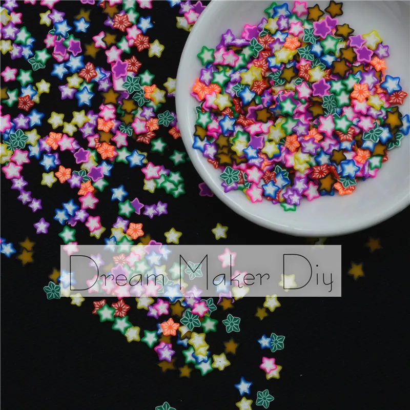 100g/lot Polymer Hot Clay Fimo Sprinkles Lovely Star for Crafts Making, DIY Confetti,Slime,Scrapbook
100g/lot Polymer Hot Clay Fimo Sprinkles Lovely Star for Crafts Making, DIY Confetti,Slime,Scrapbook