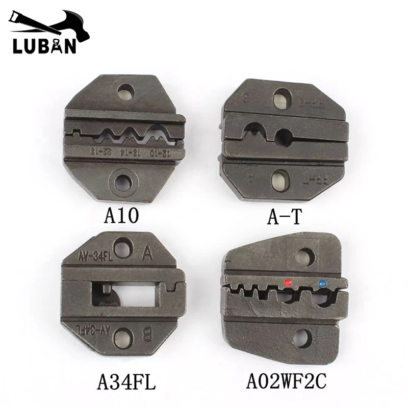 A10 A-T A34FL A02WF2C Die Sets for HS CRIMPING PILER Crimping machine one set HS-10 FSE-10 AM-10 EM-6B1 EM-6B2 modules jaws
A10 A-T A34FL A02WF2C Die Sets for HS CRIMPING PILER Crimping machine one set HS-10 FSE-10 AM-10 EM-6B1 EM-6B2 modules jaws