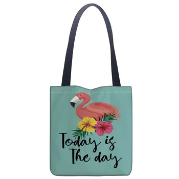Custom Flamingo printing shoulder bag canvas tote bag shopping travel book handbag custom logo
Custom Flamingo printing shoulder bag canvas tote bag shopping travel book handbag custom logo