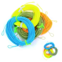 100FT Weight Forward Floating Fly Fishing Lines AOrace Brand WF 2F-8F Fly Line Green/Orange/Yellow/Blue linha de pesca
100FT Weight Forward Floating Fly Fishing Lines AOrace Brand WF 2F-8F Fly Line Green/Orange/Yellow/Blue linha de pesca
