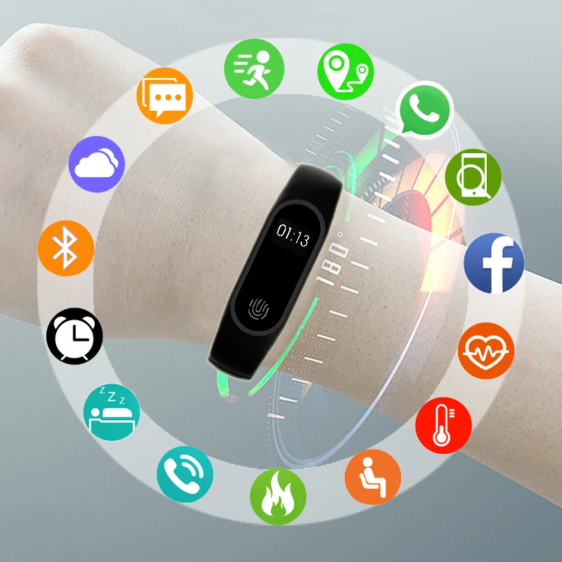 VBNM Multifunction Electronic Sport Wristwatch Step Bracelet Men's Womens Fitness Tracker HIFI Smart Watch for Android IOS
VBNM Multifunction Electronic Sport Wristwatch Step Bracelet Men's Womens Fitness Tracker HIFI Smart Watch for Android IOS