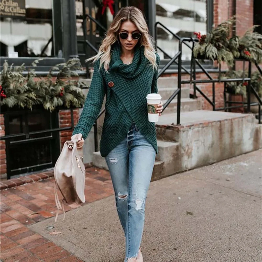 Turtleneck Women Sweater Autumn Winter Pullover Loose Jersey Solid Plus Size Jumper Female Causal Winter Women Cotton Sweater
Turtleneck Women Sweater Autumn Winter Pullover Loose Jersey Solid Plus Size Jumper Female Causal Winter Women Cotton Sweater