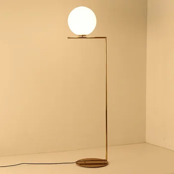Postmodern LED floor lamp Nordic personality living room bedroom simple wrought iron glass ball decoration lamp ZP5111041
Postmodern LED floor lamp Nordic personality living room bedroom simple wrought iron glass ball decoration lamp ZP5111041