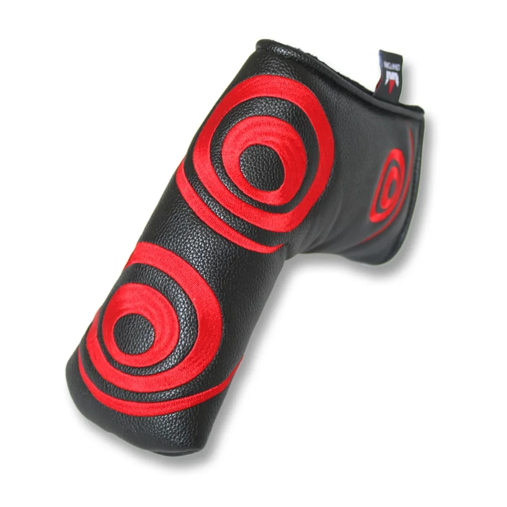 Golf Ping-type Blade Putter Cover HeadCover Magnetic Closure PU Leather Golf Club Head Cover Embroidery Black Red
Golf Ping-type Blade Putter Cover HeadCover Magnetic Closure PU Leather Golf Club Head Cover Embroidery Black Red
